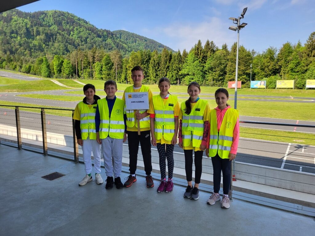 Sergej, Haris, David, Tajda, Jasna in Klara